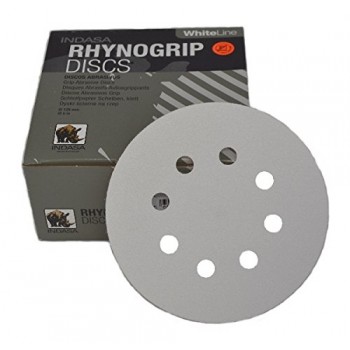 INDASA RHYNOGRIP White LINE Ø150MM 8H